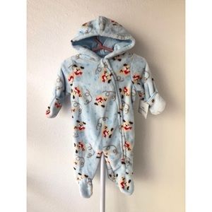 Little Beginnings Puppy Footie Pajamas 0-3M